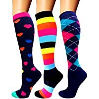 Los mejores  - Diu Life Calcetines de compresión para Mujeres y Hombres 20-25 mmHg: los Mejores Calcetines médicos- para Correr…